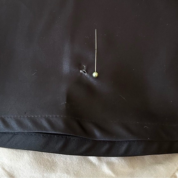 TADASHI SHOJI Vintage Black Velvet and Taffeta Gown - Picture 15 of 15